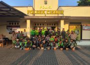 Polsek Cisauk dan Komunitas Ojol Gelar Doa Bersama untuk Almarhum Affan Kurniawan