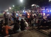 Polsek Cisauk Gelar Patroli Skala Besar, Jaga Kamtibmas Malam Hari