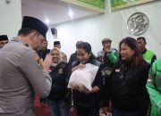 Serentak, Polres Tangsel dan Polsek Jajaran Gelar Baksos Untuk Ojol dan Warga Sekitar