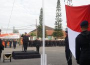 Satbrimob Polda Jabar Gelar Upacara Peringatan Hari Olahraga Nasional ke-42