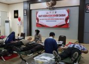 Polwan Polres Kendal Menggelar Kegiatan Bakti Kesehatan Donor Darah