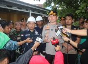 Kapolres Tangsel Pantau Langsung Olah TKP Ledakan di Pamulang