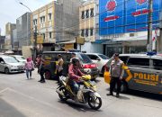 Patroli Strong Point Polsek Ciputat Timur Ciptakan Rasa Aman Warga Pasar Ciputat