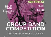 Cegah Tawuran Pelajar, Amara Terrace Bersama Cafe C7 Kemang Akan Menggelar Kompetisi Group Band Tingkat SMA atau SMK