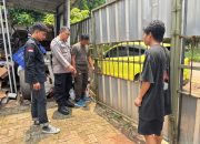Polsek Ciputat Timur Cek TKP Dugaan Pencurian Mobil di Komplek Bukit Nusa Indah
