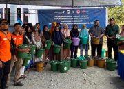 PT Donggi Senoro LNG Bareng Rumah Zakat Salurkan 100 Paket Hygienekit untuk Penyintas Gempa Poso