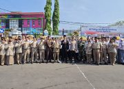 Polisi Hadiri Peringatan Hari Tani Ke-64 Tingkat Kabupaten Cianjur
