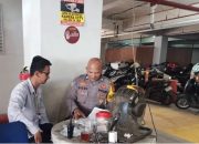 Tingkatkan Keamanan di Objek Vital, Bhabinkamtibmas Kelurahan Ragunan Sambangi Security RSUD Pasar Minggu