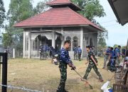 Prajurit Lanud SIM Gelar Bakti Teritorial Prima di Mushalla Krueng Lingka