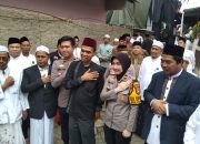 Kapolsek Pondok Aren Pimpin Pengamanan Maulid Nabi dan Peletakan Batu Pertama Ponpes Ghautsul Ibaad