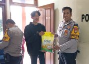 Polsek Pamulang bersama Polres Tangerang Selatan bersinergi dengan Bulog dalam melaksanakan Gerakan Pangan Murah Polri untuk Masyarakat
