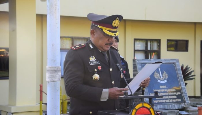 Danyon B Pelopor Satbrimob Polda Jabar Pimpin Upacara Peringatan Hari Kesaktian Pancasila