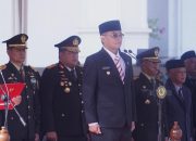 Wakapolda Jabat Upacara Hari Kesaktian Pancasila di Gedung Sate Bandung 