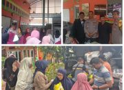 Sebanyak 1400 Karung Beras Terjual Dalam Gerakan Pangan Murah Polri untuk Masyarakat di Pejaten Timur
