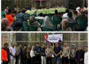 Kapolres Metro Jakarta Selatan Mengajak Warga Pela Mampang Giatkan Siskamling dan Bijak Dalam Bermedia Sosial