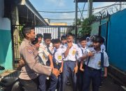 Bhabinkamtibmas Malangnengah Gencarkan Patroli CETAR Ke Sekolah MTS Nurul Huda