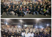Jaga Jakarta, Polsek Pasar Minggu Bersama Unsur Muspika dan Lintas Ormas Gelar Patroli Malam Skala Sedang