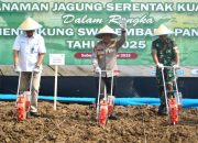 Polda Jabar Resmikan Gudang Logistik dan Tanam Jagung Serentak Kuartal IV