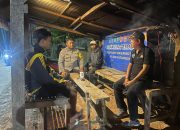 Polsek Pagedangan Dorong Keaktifan Warga Melalui Pengecekan Pos Kamling Terpadu di Kelurahan Medang