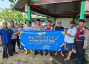 Polsek Kelapa Dua Gelar Jumat Peduli Untuk Penjaga Makam di Wilayah Hukumnya