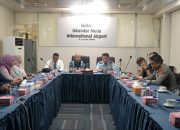 Lanud Sultan Iskandar Muda Gelar Coffee Morning dan Rapat Koordinasi Bahas Pencegahan Penyelundupan Narkoba Di Bandara SIM