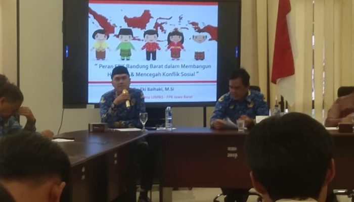 Kesbangpol Bandung Barat Gelar Sosialisasi FPK Jadi Garda Terdepan Merawat Persatuan