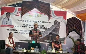 Sapa Warga Diaspora NTT di Sorong, Gubernur Melki Ajak Bersinergi Bangun Daerah
