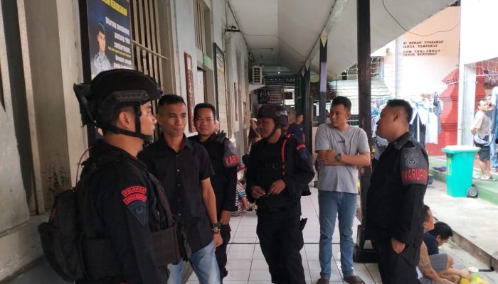 Brimob Jabar Patroli Dialogis ke Rutan Kelas 1 Cirebon