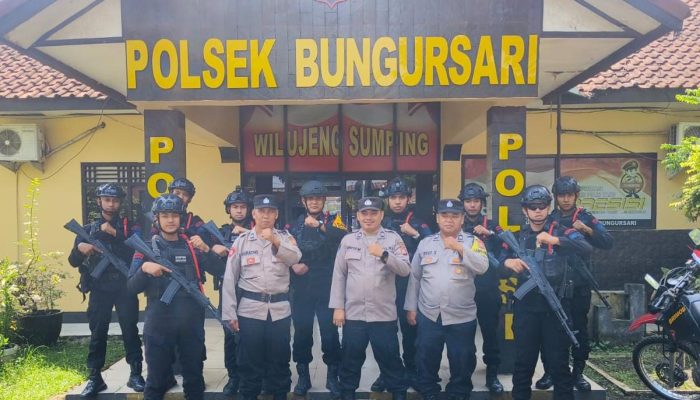 Patroli Dialogis Brimob Jabar Wujudkan Keamanan & Ketertiban di Wilayah Purwakarta