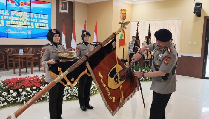 Satbrimob Polda Jabar Laksanakan Pensucian Dhuaja Menjelang HUT Brimob Polri Ke – 80
