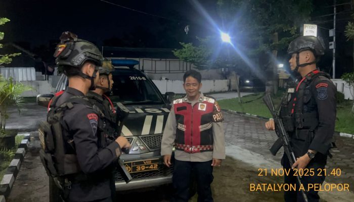 Brimob Jabar Jaga Kondusivitas di Wilayah Rancaekek–Cileunyi–Jatinangor
