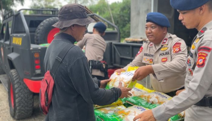 Brimob Jabar Gelar Gerakan Pangan Murah di Tasikmalaya