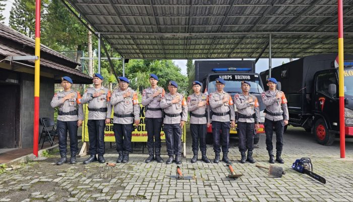 Tim SAR Brimob Jabar Siaga Antisipasi Bencana Alam Di Musim Penghujan