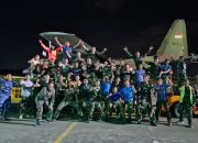 Hercules TNI AU Angkut 3,445 Ton Bansos, Siap Lanjut Droping Ke Bener Meriah