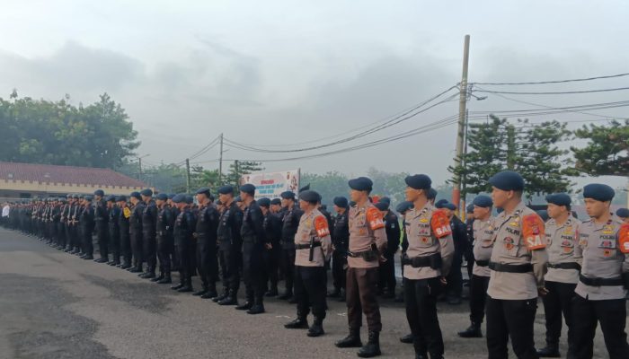 Satbrimob Polda Jabar Siap Amankan Pergantian Tahun Baru 2026