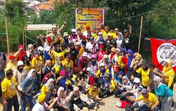 Paguyuban Balad 88 Gelar Jelajah Bukit Sandy di Cimenyan Bandung