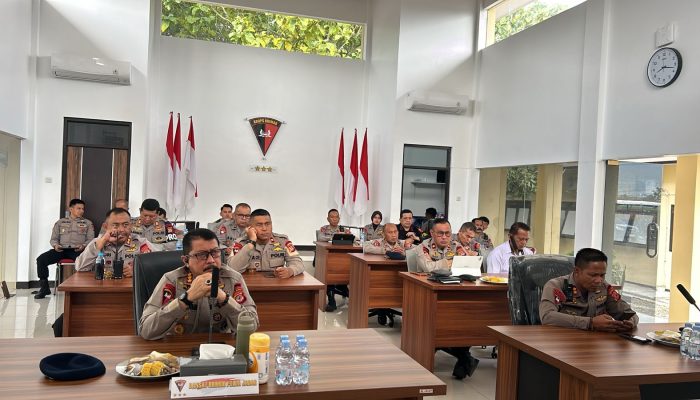 Dansat Brimob Jabar Ikuti Zoom Nasional Bahas Quick Wins Operasional Brimob