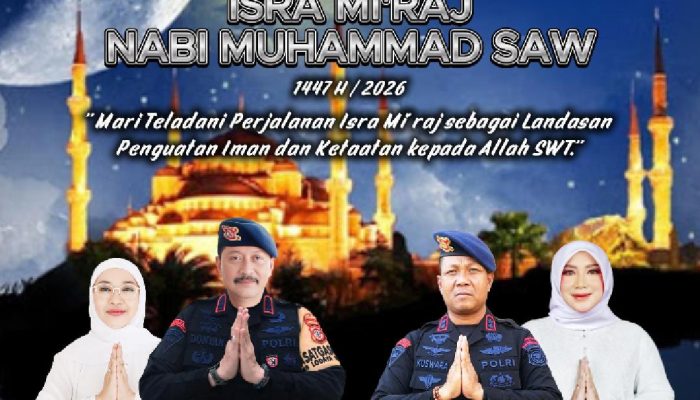 Komandan Satuan Brimob Polda Jabar Peringati Isra Mi’raj Nabi Muhammad SAW 1447 H