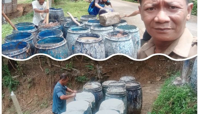 Akselerasi Kualitas Produksi, Administratur KPH Banyumas Barat Pimpin Roadshow Pengawasan Mutu Getah Pinus