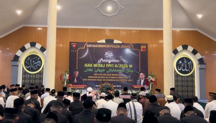 Peringatan Isra Mi’raj di Mako Brimob Jabar