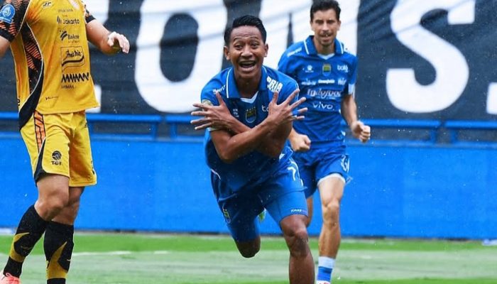 Gol Cepat Beckham Antar PERSIB Jadi Juara Paruh Musim