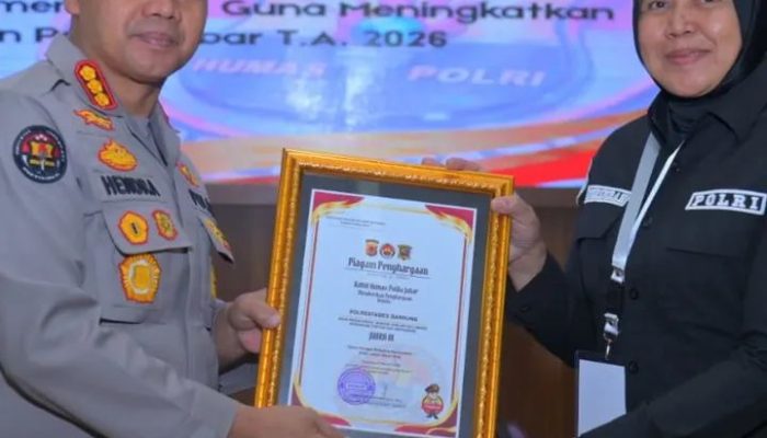 Humas Polrestabes Bandung Raih Juara 3 Lomba Media Sosial pada Binteknis Kehumasan Polda Jawa Barat