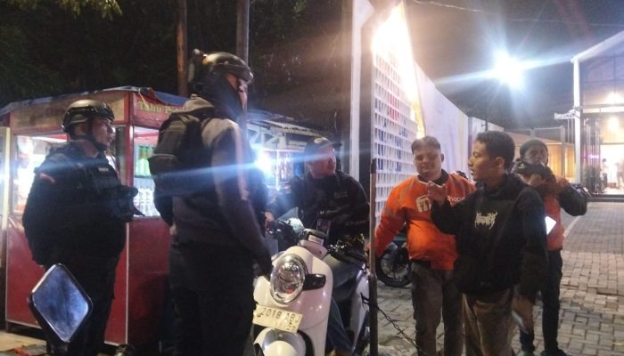 Patroli Harkamtibmas, Batalyon A Pelopor Brimob Polda Jabar Jaga Kondusifitas Kota Bandung