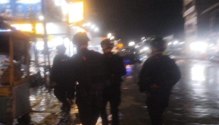 Patroli Harkamtibmas Kompi 4 Batalyon C Pelopor Jaga Kondusifitas Wilayah Cirebon