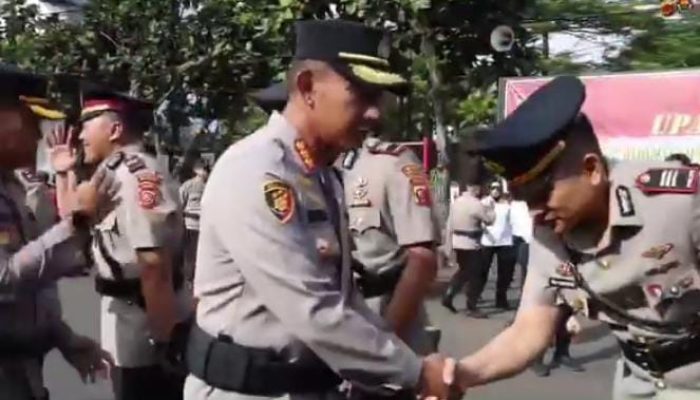 Kapolrestabes Bandung Pimpin Sertijab Kapolsek dan Perkenalan Kasat Lantas Baru