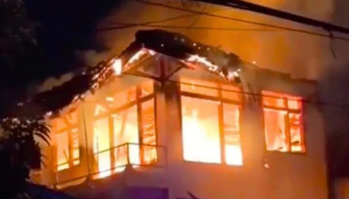 Gudang Kosong di Ujung Berung Terbakar, Diduga Akibat Korsleting Listrik