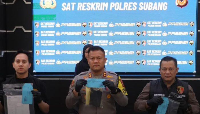 Polres Subang ungkap pemerasan warga oleh pelaku yang mengaku anggota Resmob Polda Jabar