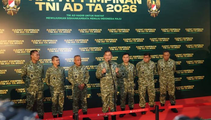 Rapim TNI AD 2026, Wadan Kodiklatad Hadiri Forum Strategis Penentuan Arah Kebijakan TNI AD