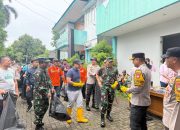 Polsek Ciputat Timur Hadiri Kegiatan Karya Bakti Aksi Bersih Lingkungan Bersama Forkopimda