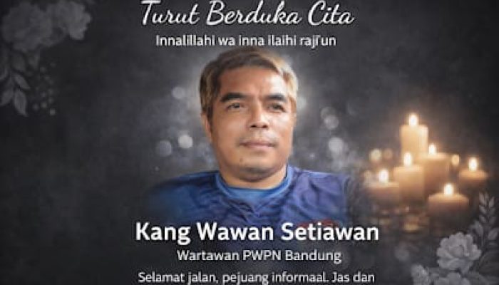 Jurnalis Lodaya 748 Berduka, Pimpinan Redaksi Media PWPM Wawan Tutup Usia